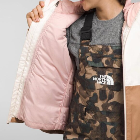 New! NWT! The North Face Triclimate Quilted Jackets Girl XXL only, Brown White - Picture 4 of 15